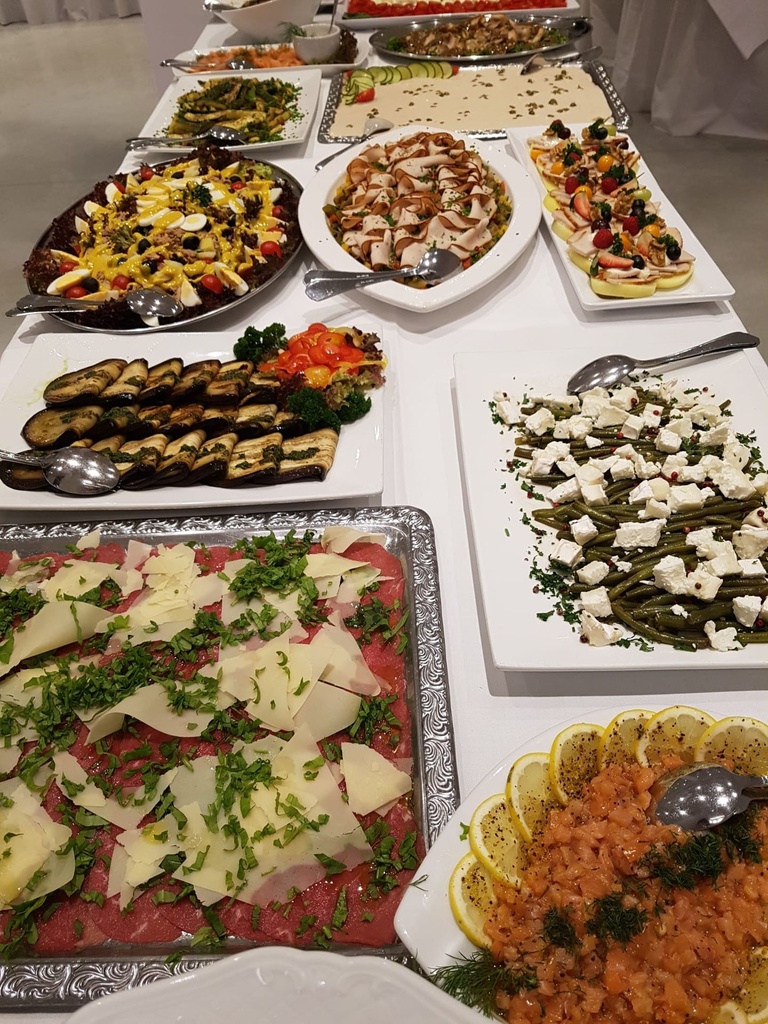 Mediterranes Buffet  kalt-warm